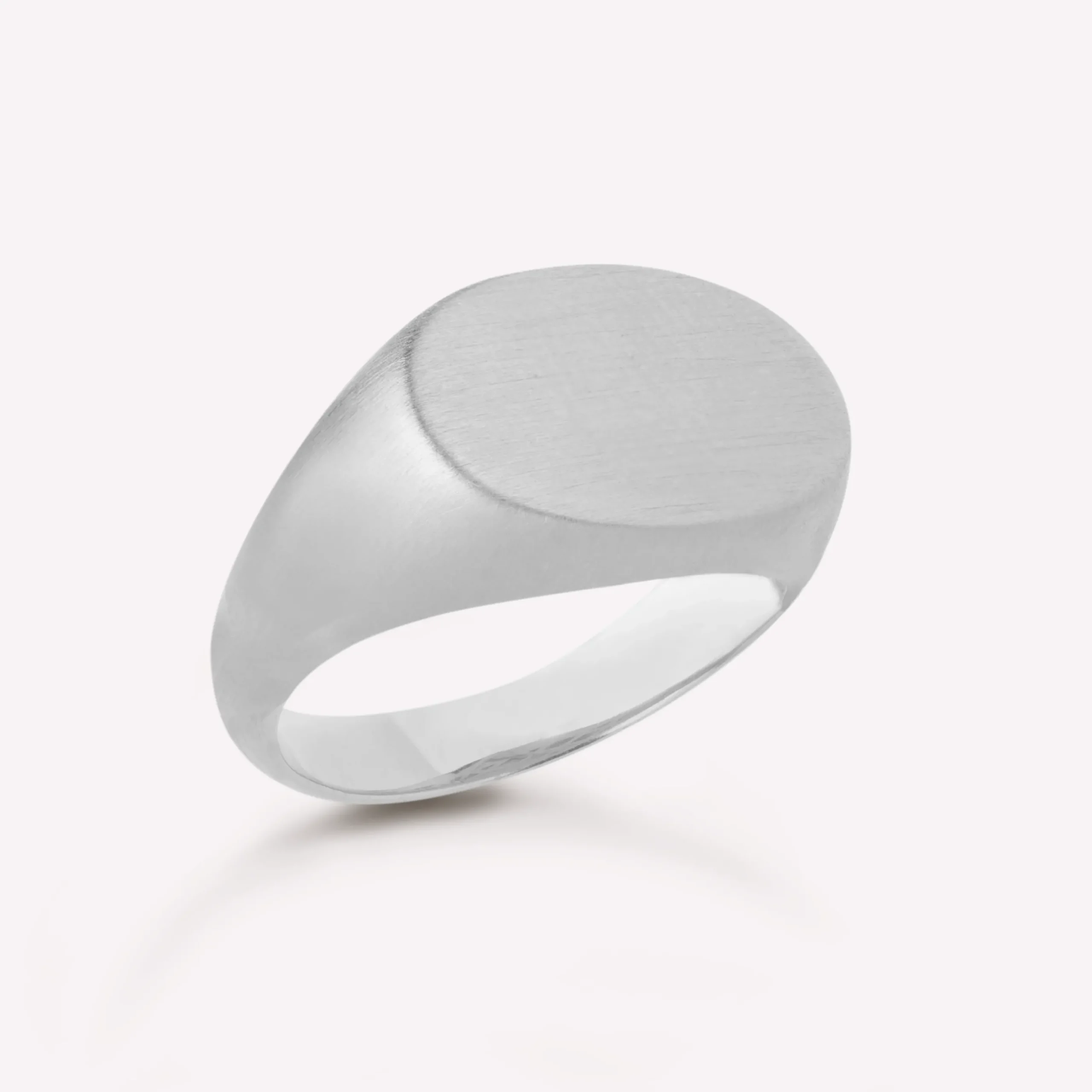 byBiehl® Danmark Sølvringe<Signet Oval ring
