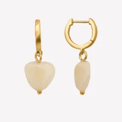 byBiehl® Danmark Guldøreringe<Soft Heart Hoop Cream