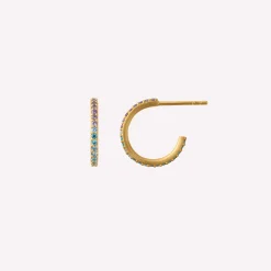 byBiehl® Danmark Guldøreringe<Sparkle Hoops Miniature Pastels