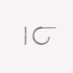 byBiehl® Danmark Sølvøreringe<Sparkle Hoops Miniature Pastels