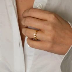 byBiehl® Danmark Guldringe<Stardust ring