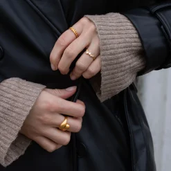 byBiehl® Danmark Guldringe<Stardust ring