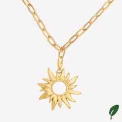 byBiehl® Danmark Guldhalskæder<Sun Wild Charms Halskæde