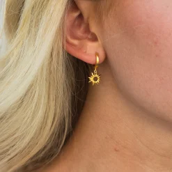 byBiehl® Danmark Guldøreringe<Sun Wild Hoops