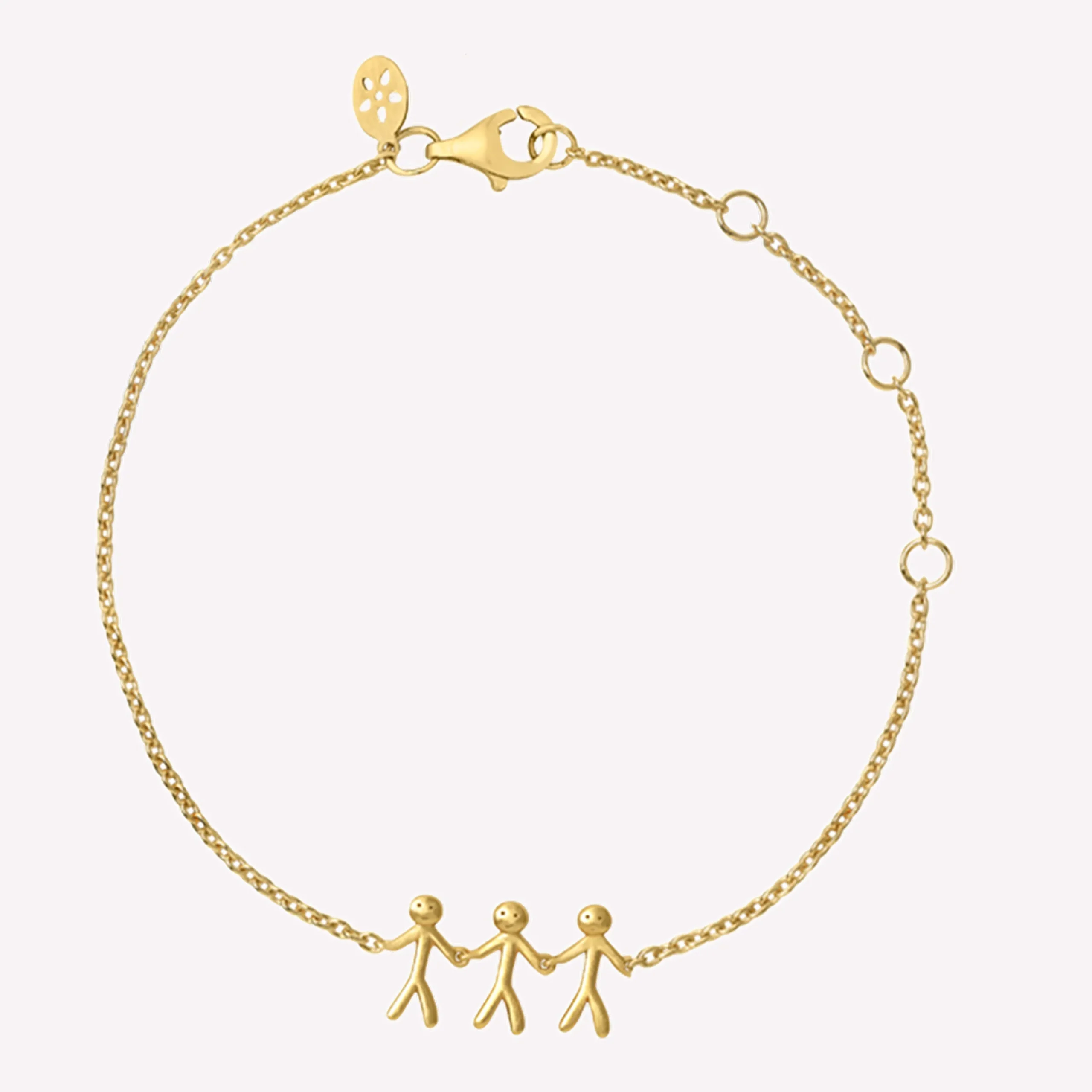 byBiehl® Danmark Guldarmbånd<Together Family 3 armbånd