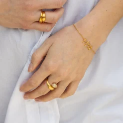 byBiehl® Danmark Guldarmbånd<Together Family 4 armbånd
