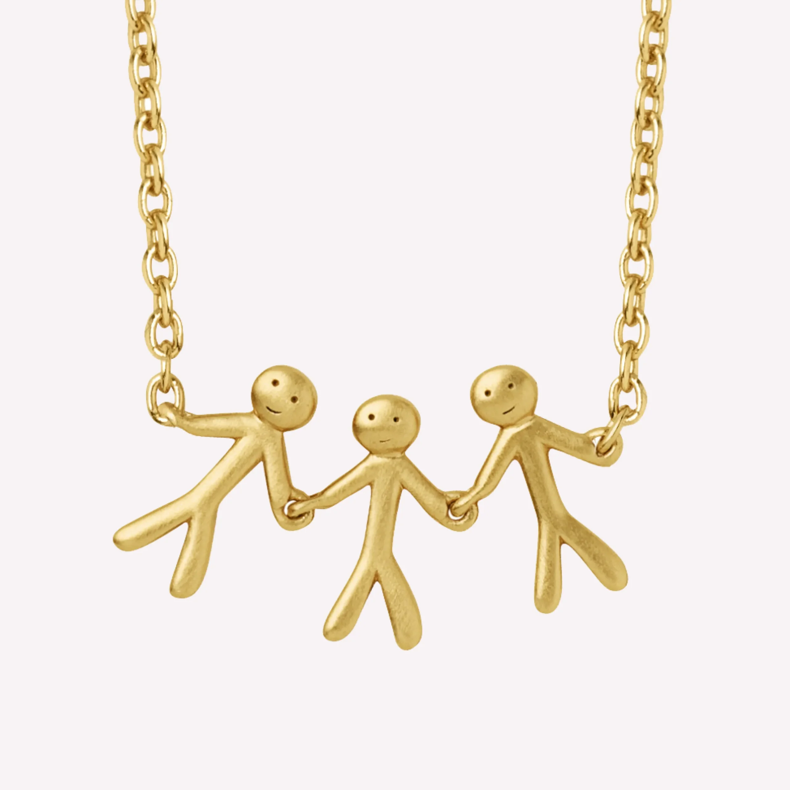 byBiehl® Danmark Guldhalskæder<Together Family 3 halskæde