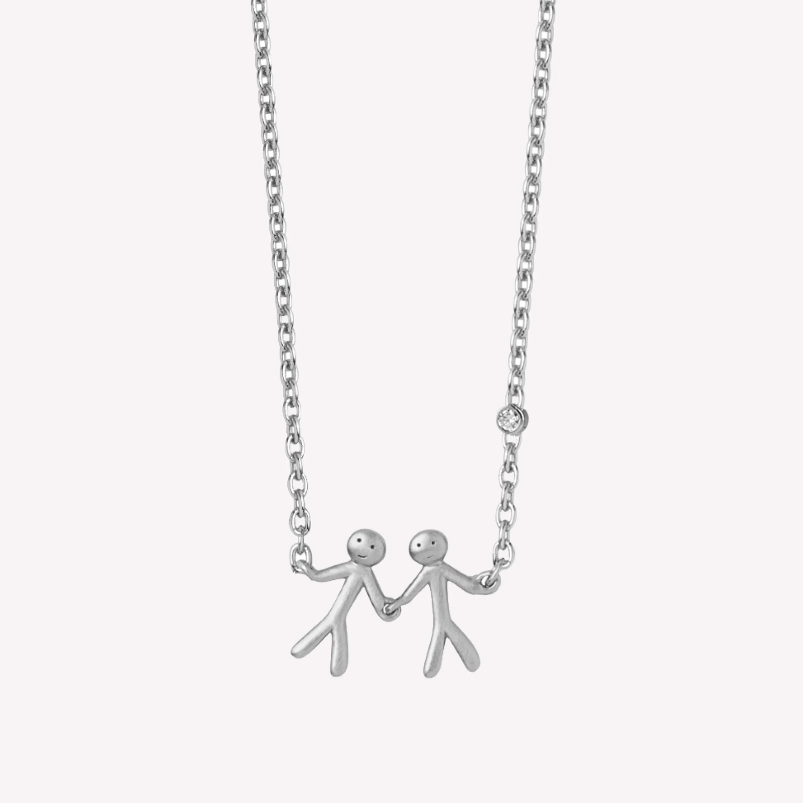 byBiehl® Danmark Sølvhalskæder<Together My Love halskæde