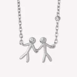 byBiehl® Danmark Sølvhalskæder<Together My Love halskæde