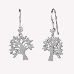byBiehl® Danmark Sølvøreringe<Tree of Life øreringe