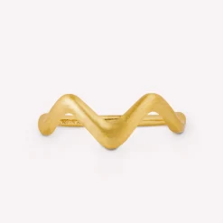 byBiehl® Danmark Guldringe<Wave Small ring