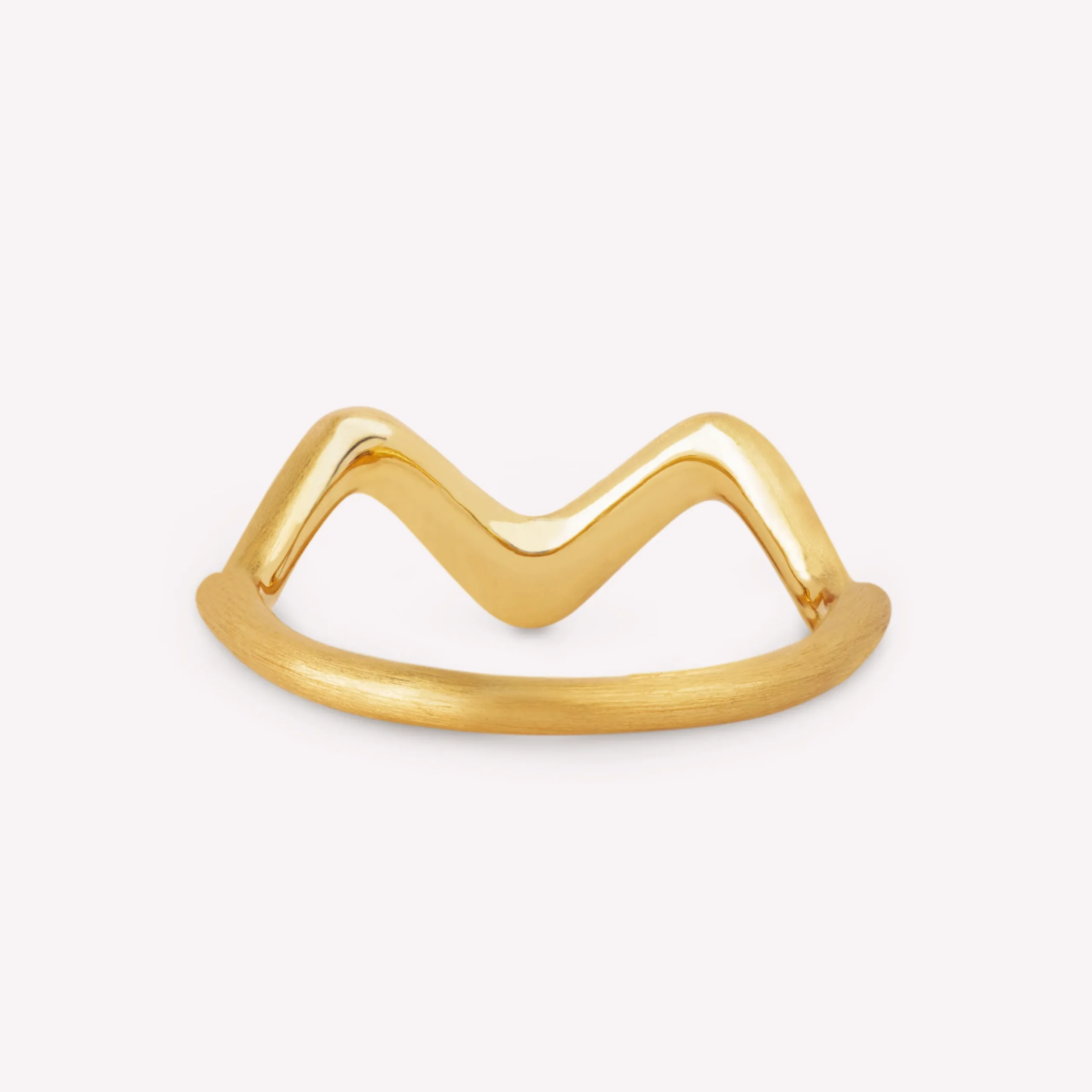 byBiehl® Danmark Guldringe<Wave Small ring