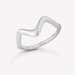 byBiehl® Danmark Sølvringe<Wave Small ring